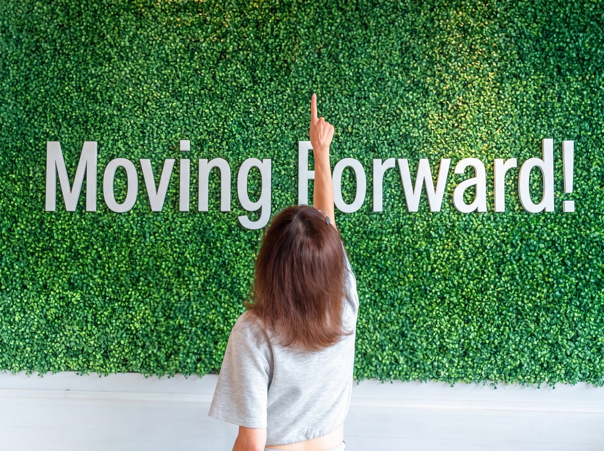 Moving forward — a symbol of Gina Kim's next chapter